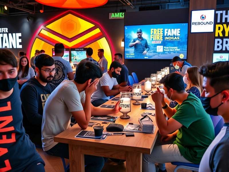 Indian Free Fire Survival players gathering at a local gaming meetup